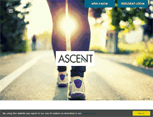 Tablet Screenshot of liveatascent.com